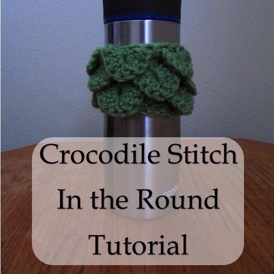 Crocodile Stitch In the Round Tutorial – Nic's Knits